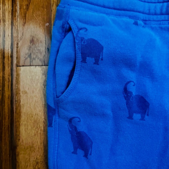 Zoe Karssen blue elephant fitted sweatpants M - Picture 9 of 12